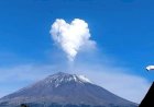 Don Goyo, el volcán enamorado: El Popocatépetl exhala humo en forma de corazón