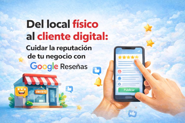 Del local físico al cliente digital: Cuidar tu reputación en Google