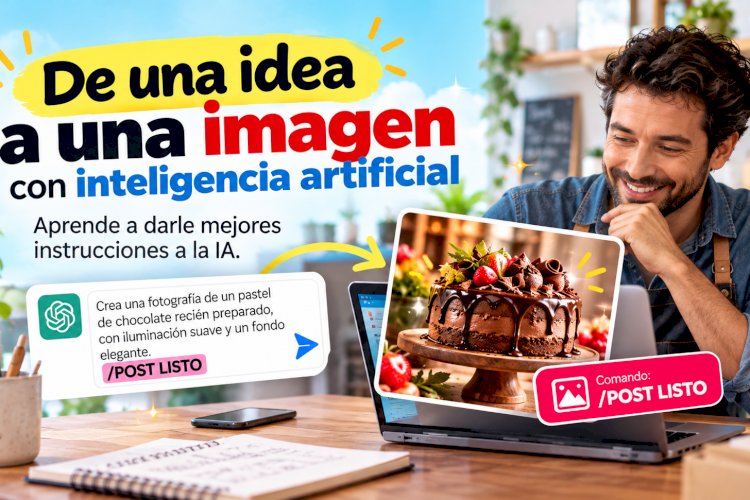 ¿Qué es un prompt? Aprende a crear imágenes con IA y descubre 5 comandos gratuitos