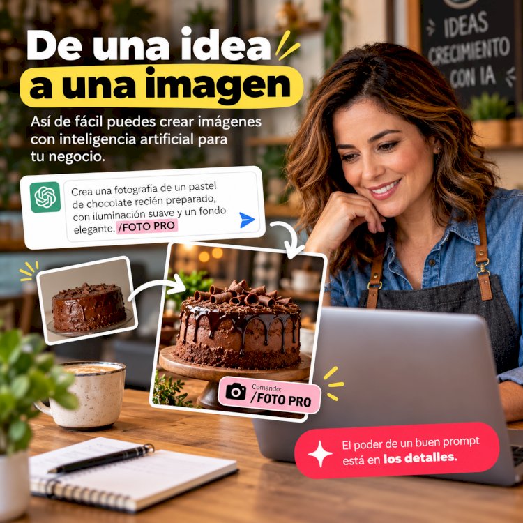 ¿Qué es un prompt? Aprende a crear imágenes con IA y descubre 5 comandos gratuitos