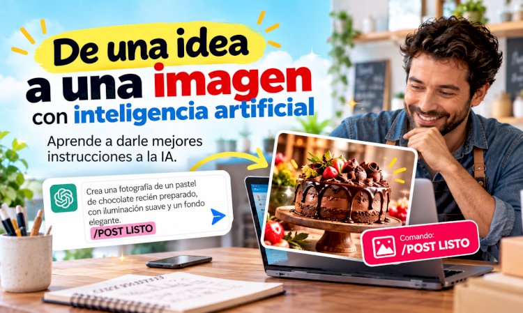 ¿Qué es un prompt? Aprende a crear imágenes con IA y descubre 5 comandos gratuitos